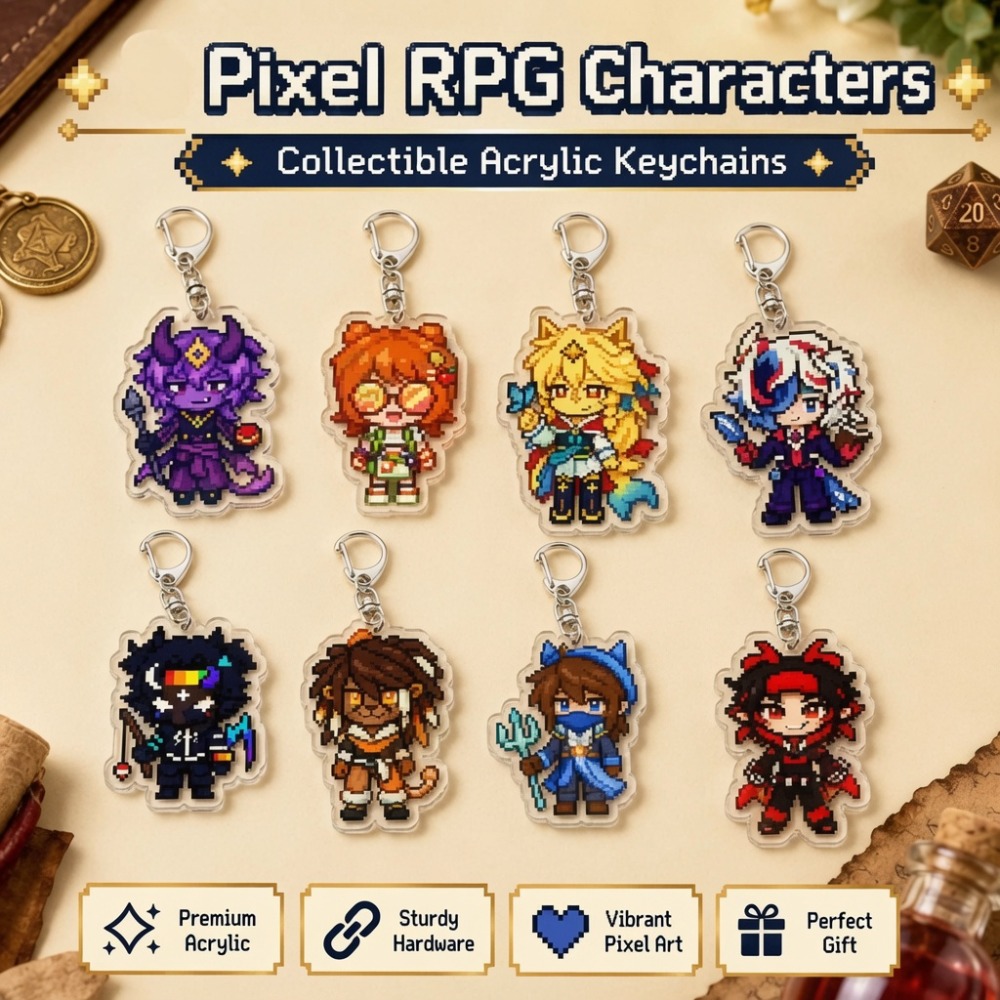 Jewelry Making Hobby - かわいいちびワフィーズ スクイッド アッシュスワッグ キーホルダー アクセサリー バッグチャーム