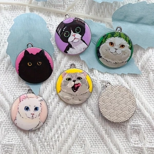 10 個漫画動物猫エナメルジュエリー作りかわいいぶら下げイヤ - Jewelry Making Party のレビューと価格