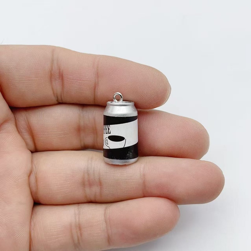 10個入り ミニチュア シミュレーション飲料缶 レジンチャー - Jewelry Making Party のレビューと価格