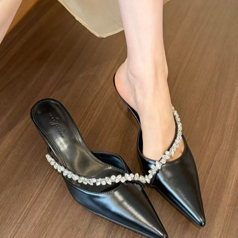 セクシーなシルバーのスティレットプラットフォームスリッパ - - Jewelry Making For Adults のレビューと価格