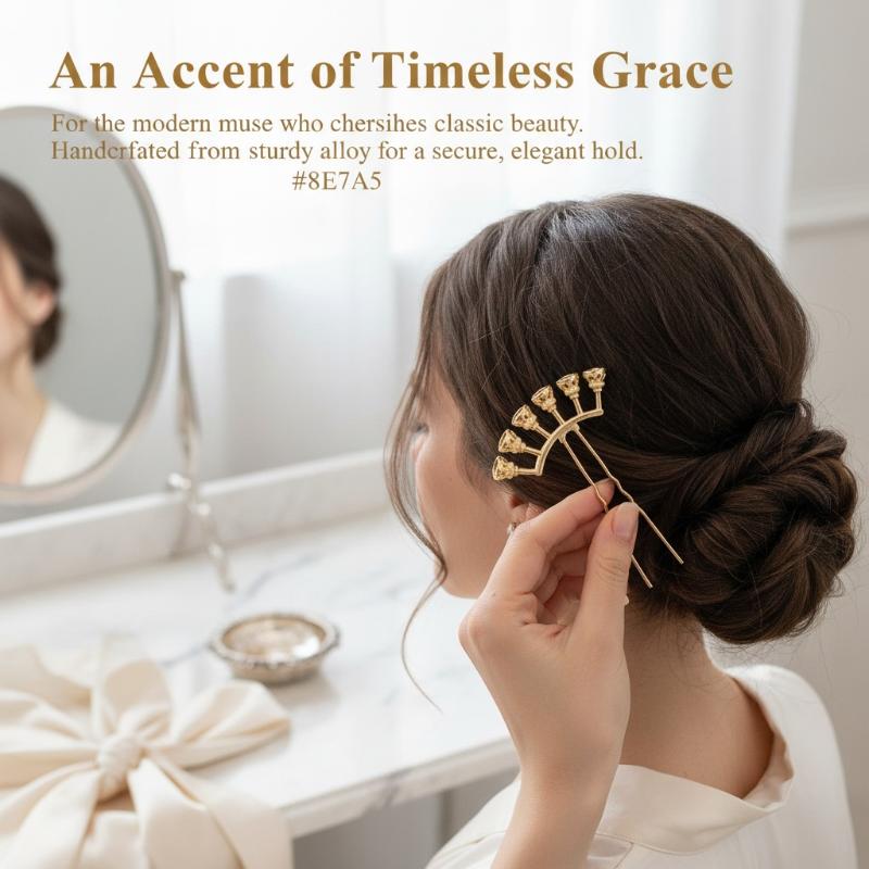 合金アーチ型ヘアピンブランク、複数のビーズマウント付き、DI - Jewelry Making For Adults のレビューと価格