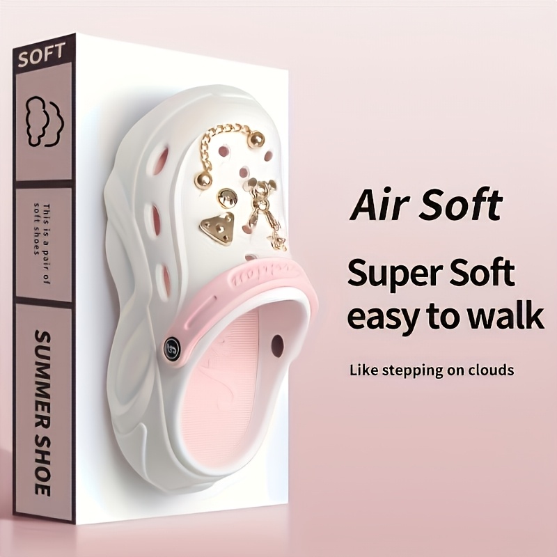 EVAプラットフォームクロッグ、ラビットチェーンチャーム付き - Jewelry Making For Adults のレビューと価格