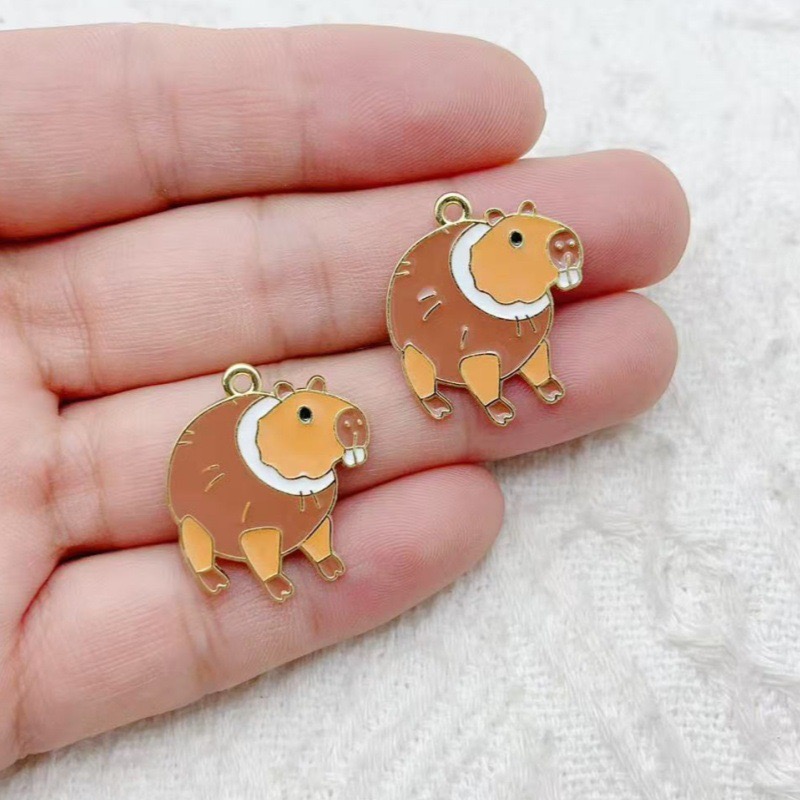 10個入り クリエイティブ合金ドリップオイルジュエリー、モン - Jewelry Making Party のレビューと価格