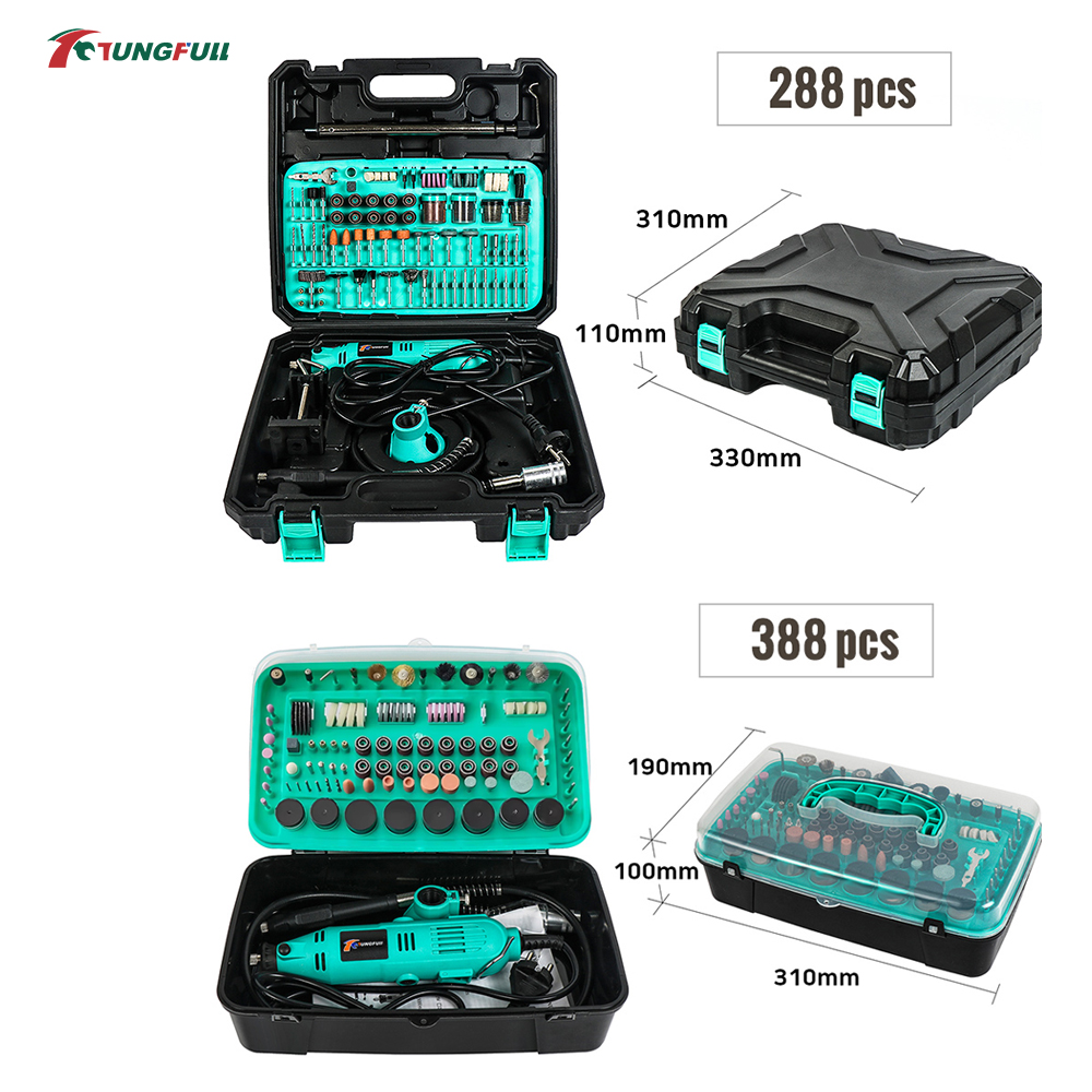 TUNGFULL ロータリーツールキット 複数のアクセサリー - Jewelry Making Rotary Tool のレビューと価格
