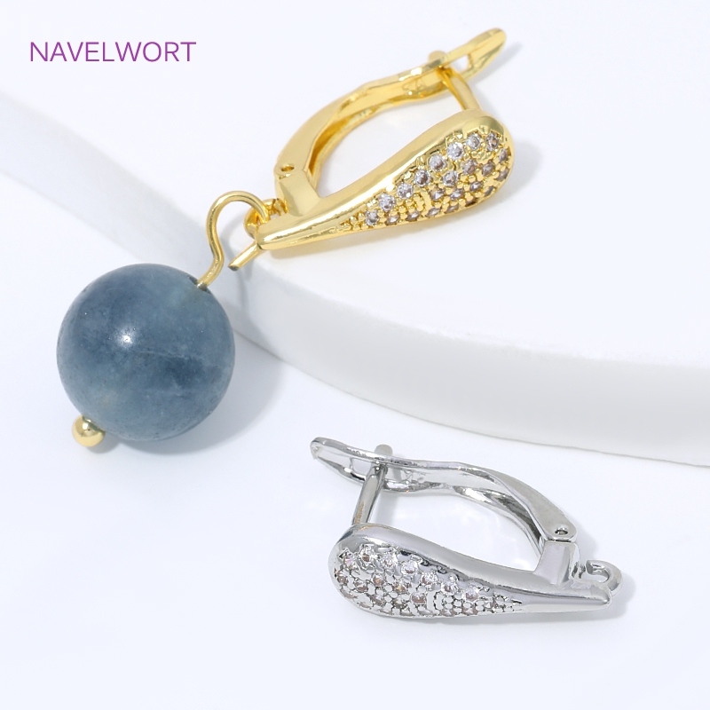 18K金メッキ扇形フラワーイヤワイヤーイヤリング金具、真鍮製 - Jewelry Making Hobby のレビューと価格