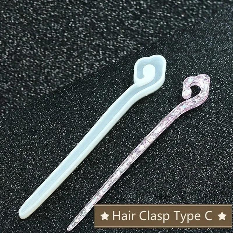 新しい透明ヘアピンシリコーン特殊金型樹脂 DIY ヘアジュエ - Jewelry Making For Adults のレビューと価格