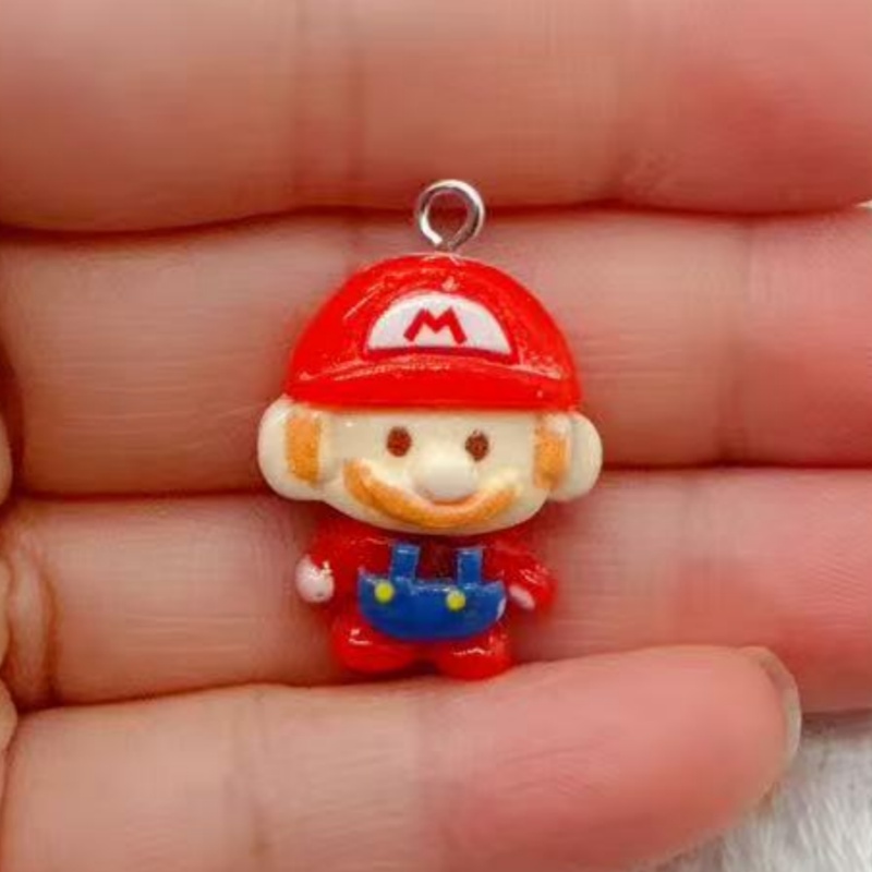 10個入り樹脂製漫画ペンダント、DIYジュエリー製作イヤリン - Jewelry Making Party のレビューと価格